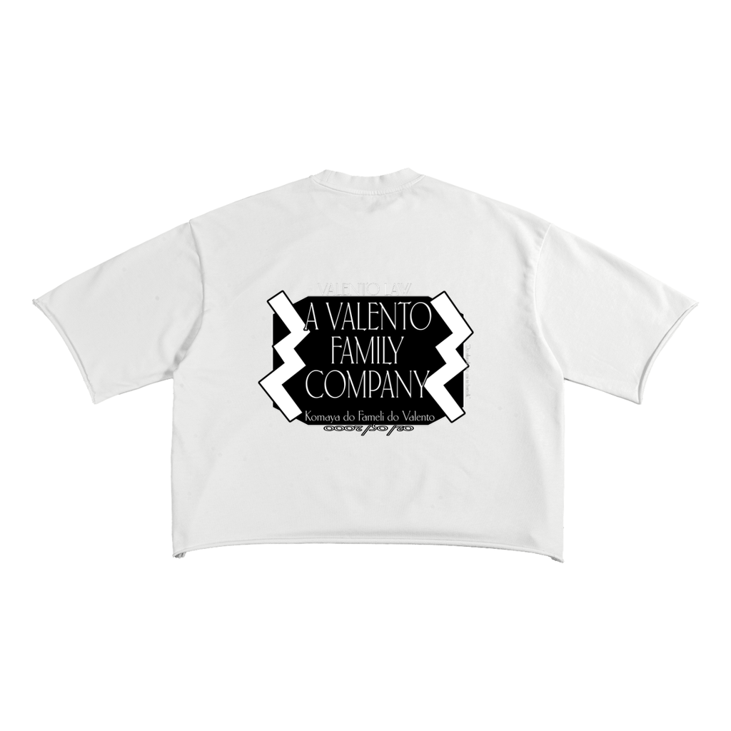 French Terry Raw Edge T-Shirt