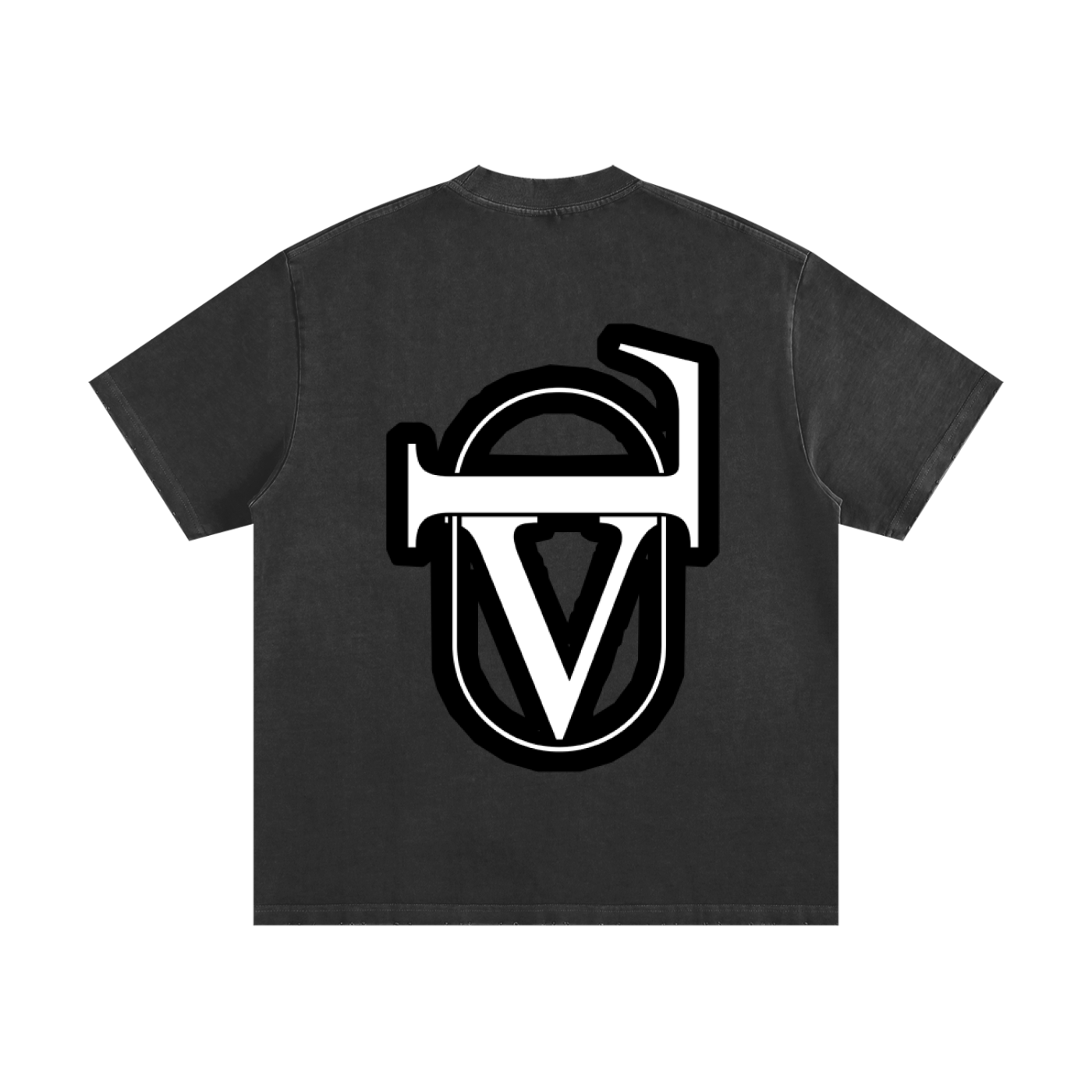 Heavyweight Vintage Washed Frayed T-Shirt