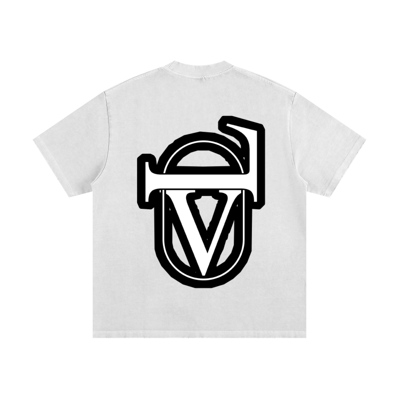 Heavyweight Vintage Washed Frayed T-Shirt