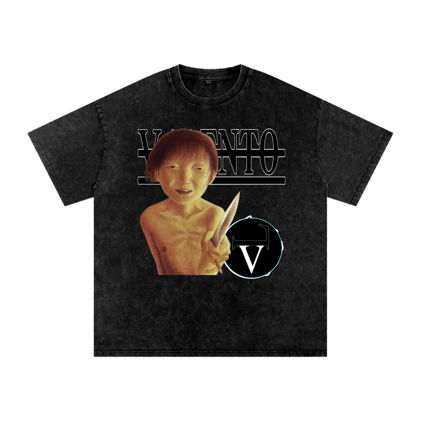 Acid Wash Oversize T-Shirt - 250 GSM