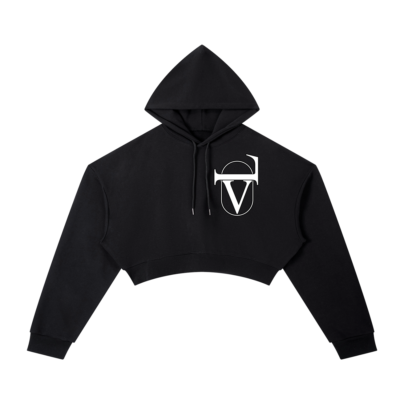 Essential Cropped Hoodie