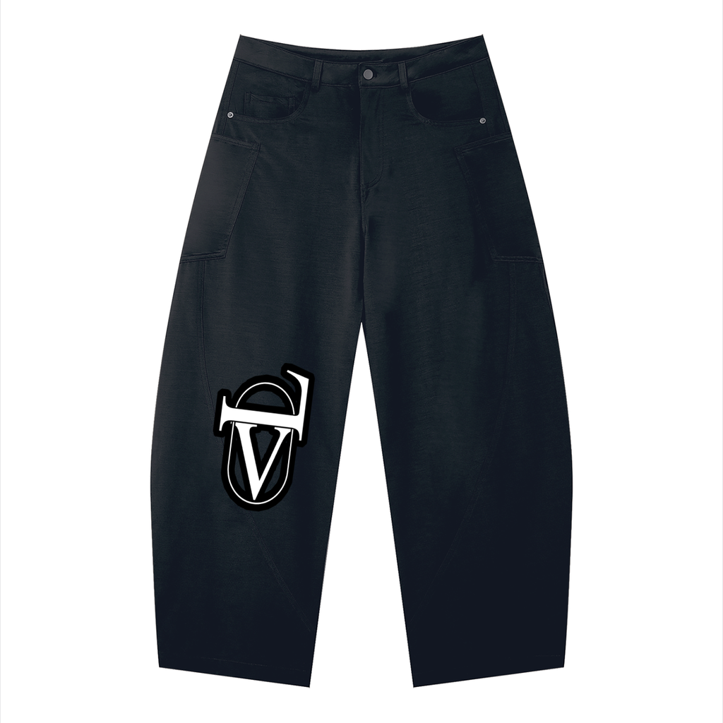 Men's Barrel Leg Pants