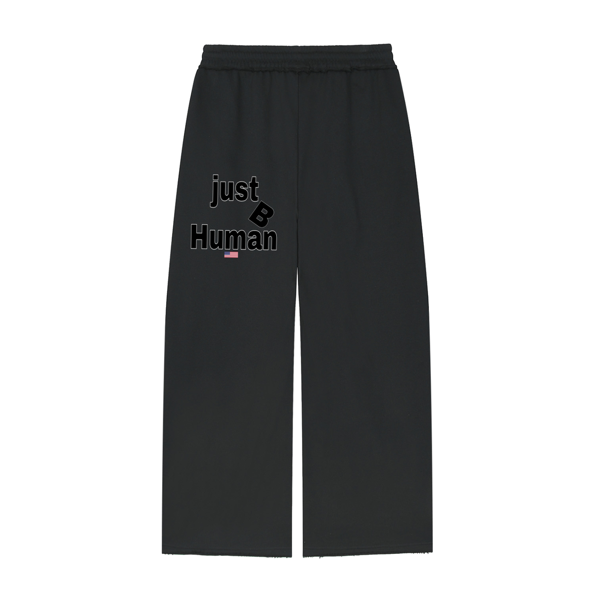 Women’s Wide Leg Raw Edge Sweatpants