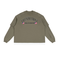 V Paneled Layer Color Block T-Shirt