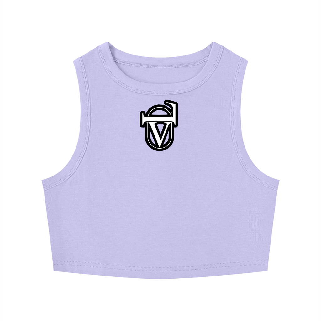 Women's Tight Crewneck Crop Tank Top