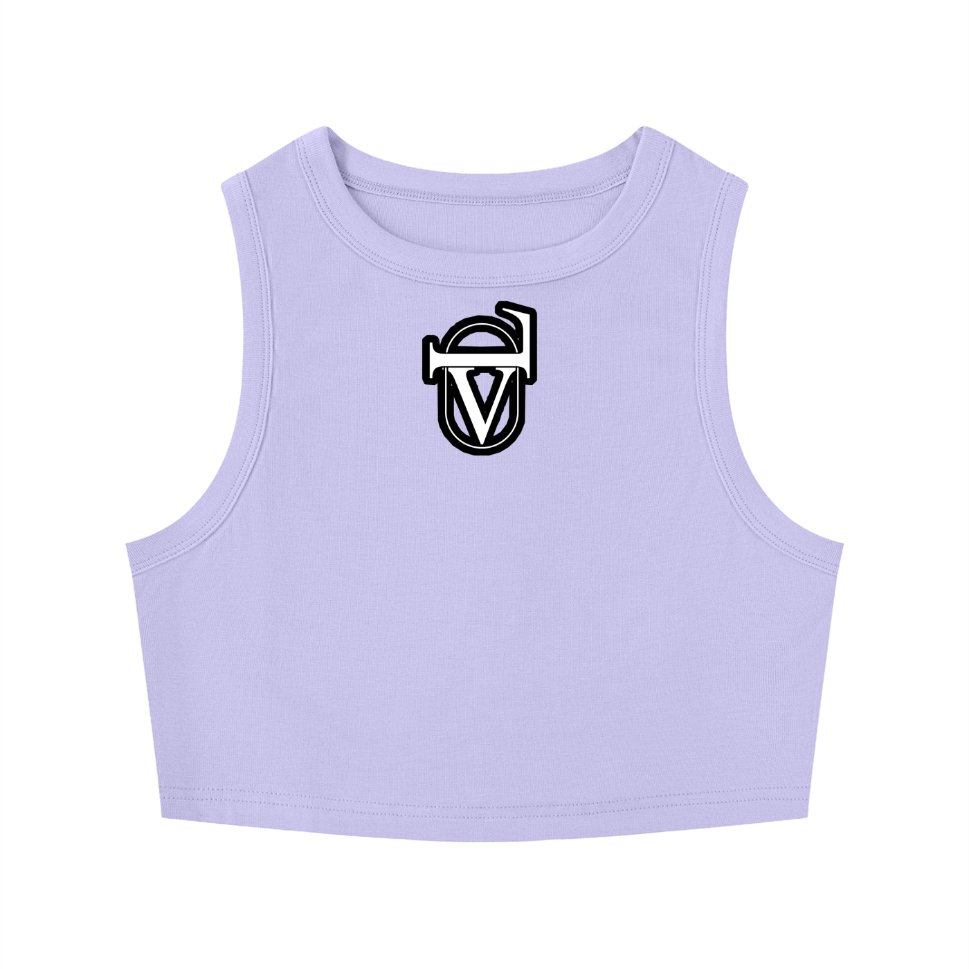 Women's Tight Crewneck Crop Tank Top