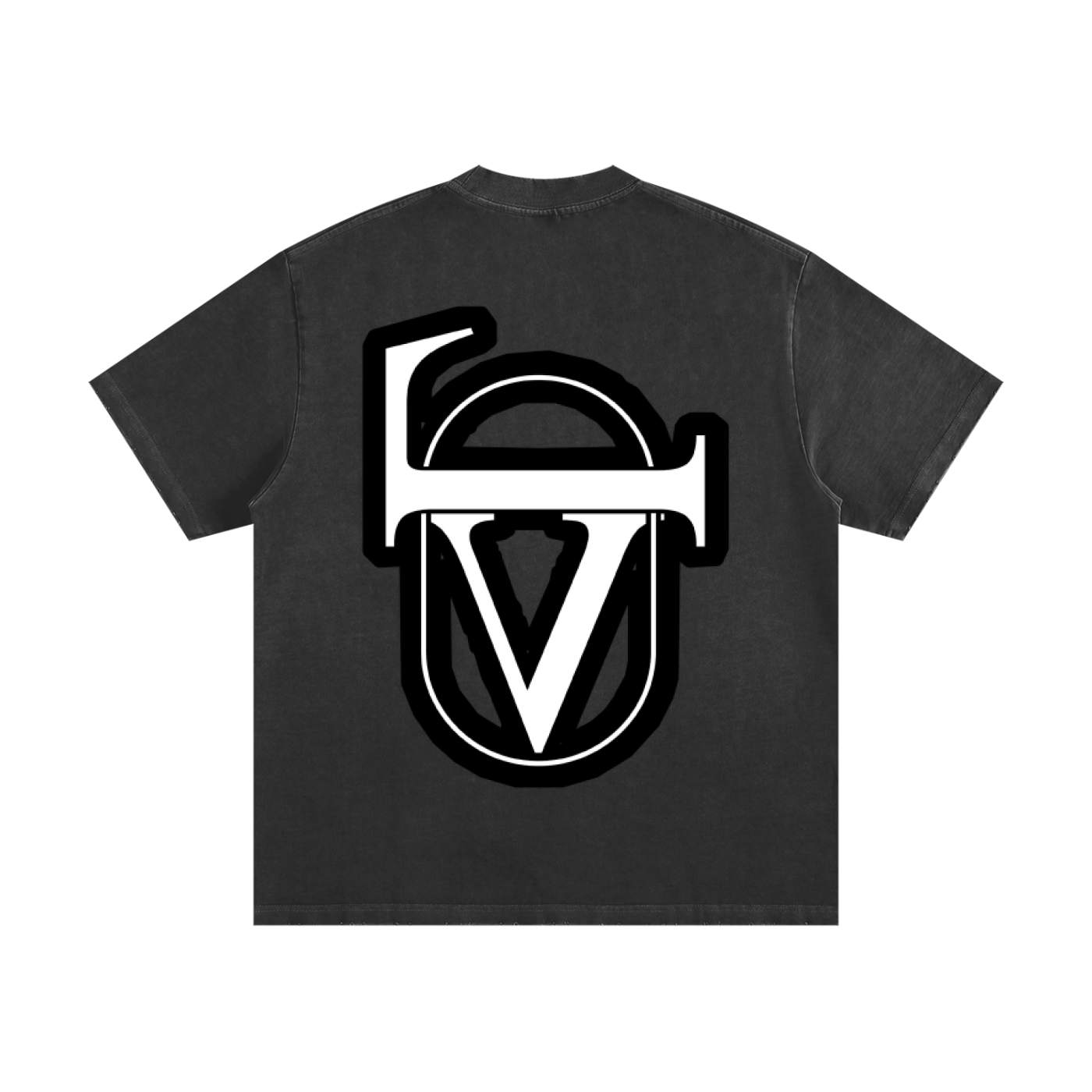 Heavyweight Vintage Washed Frayed T-Shirt