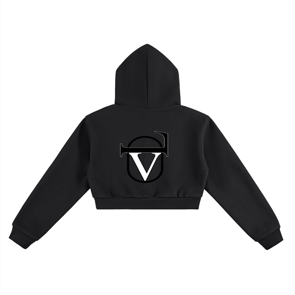Essential Cropped Hoodie