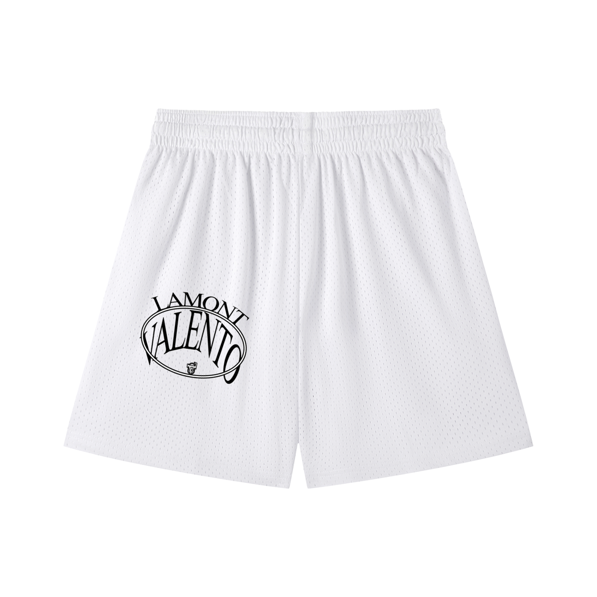 Mesh Drawstring Shorts