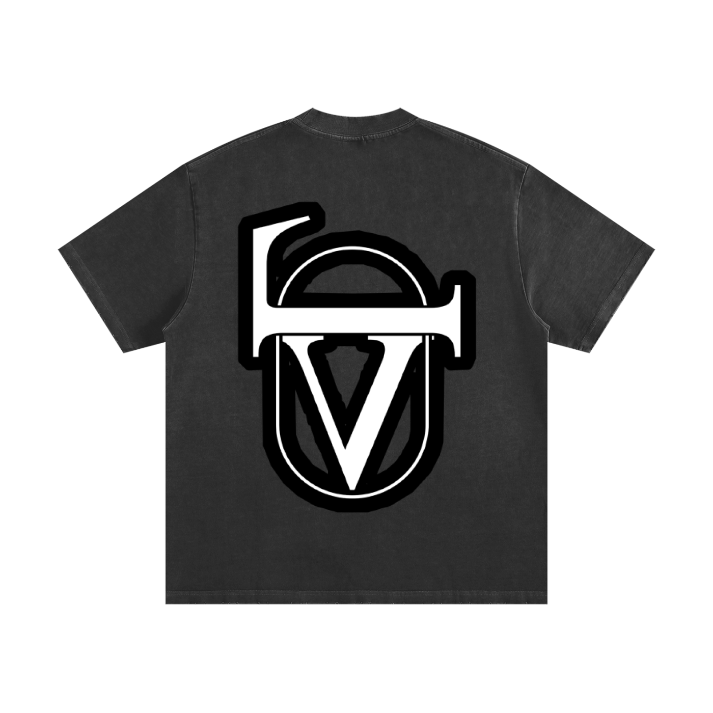 Heavyweight Vintage Washed Frayed T-Shirt