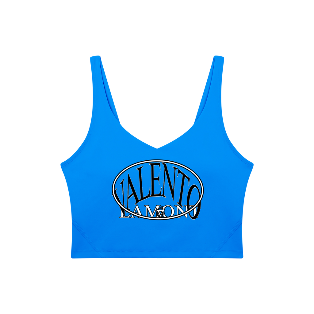 Women's V-Neck Yoga Sports Bra