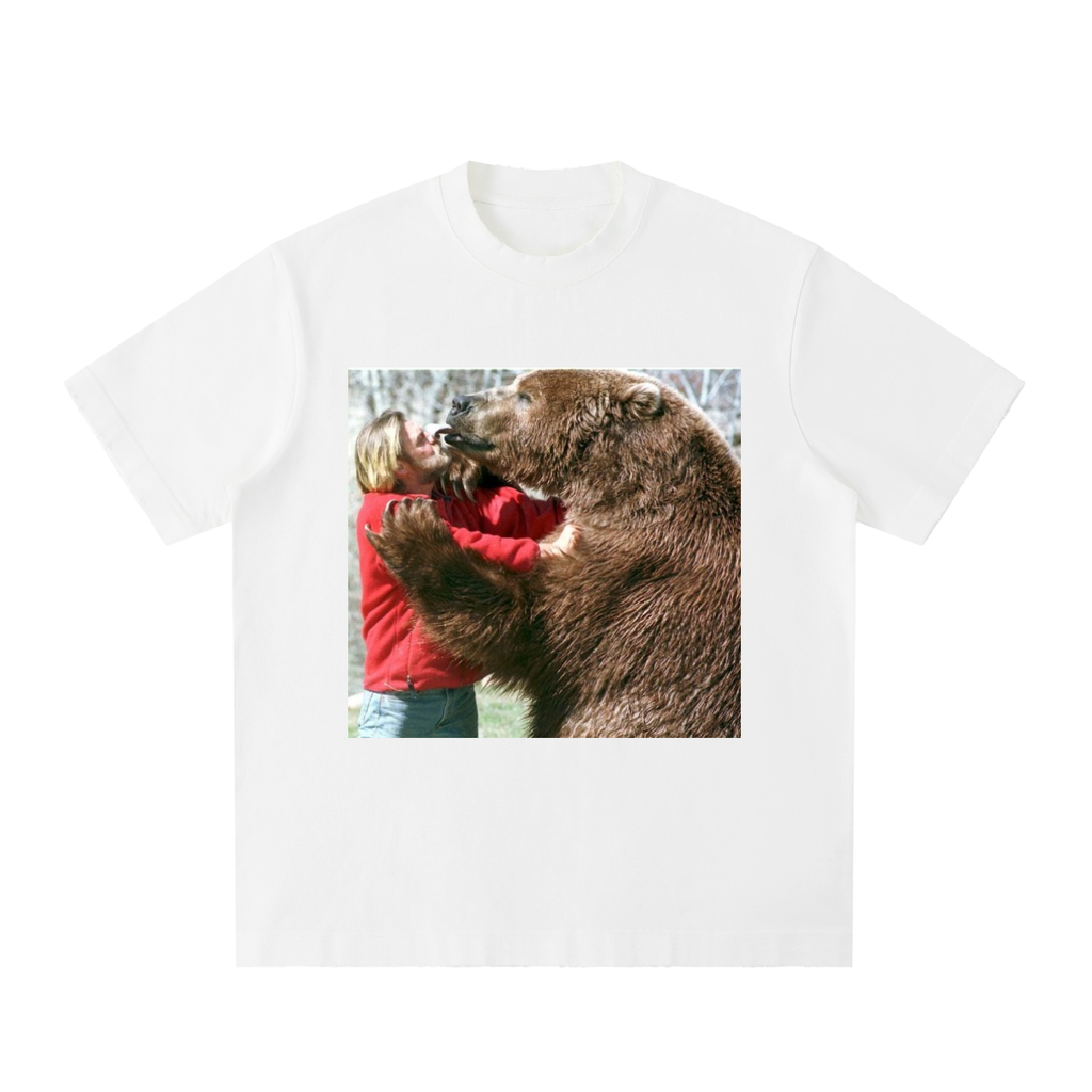 Heavyweight Vintage Washed Frayed T-Shirt