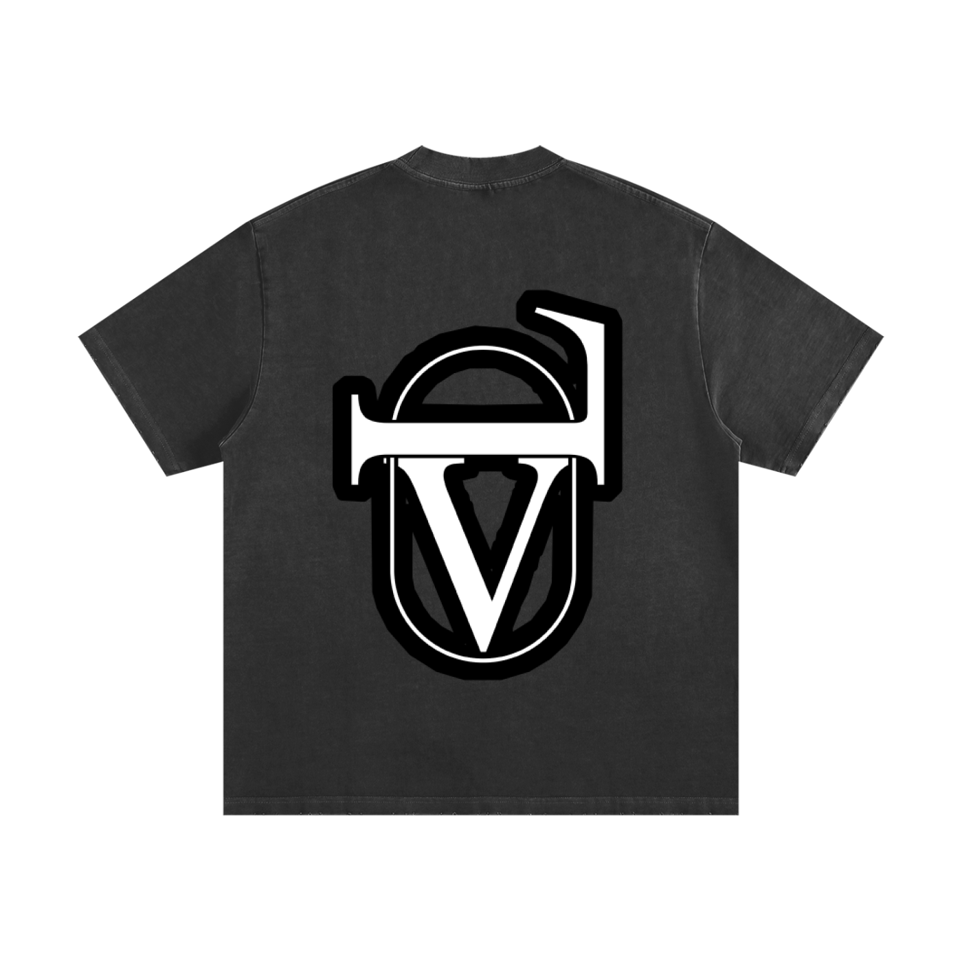 Heavyweight Vintage Washed Frayed T-Shirt