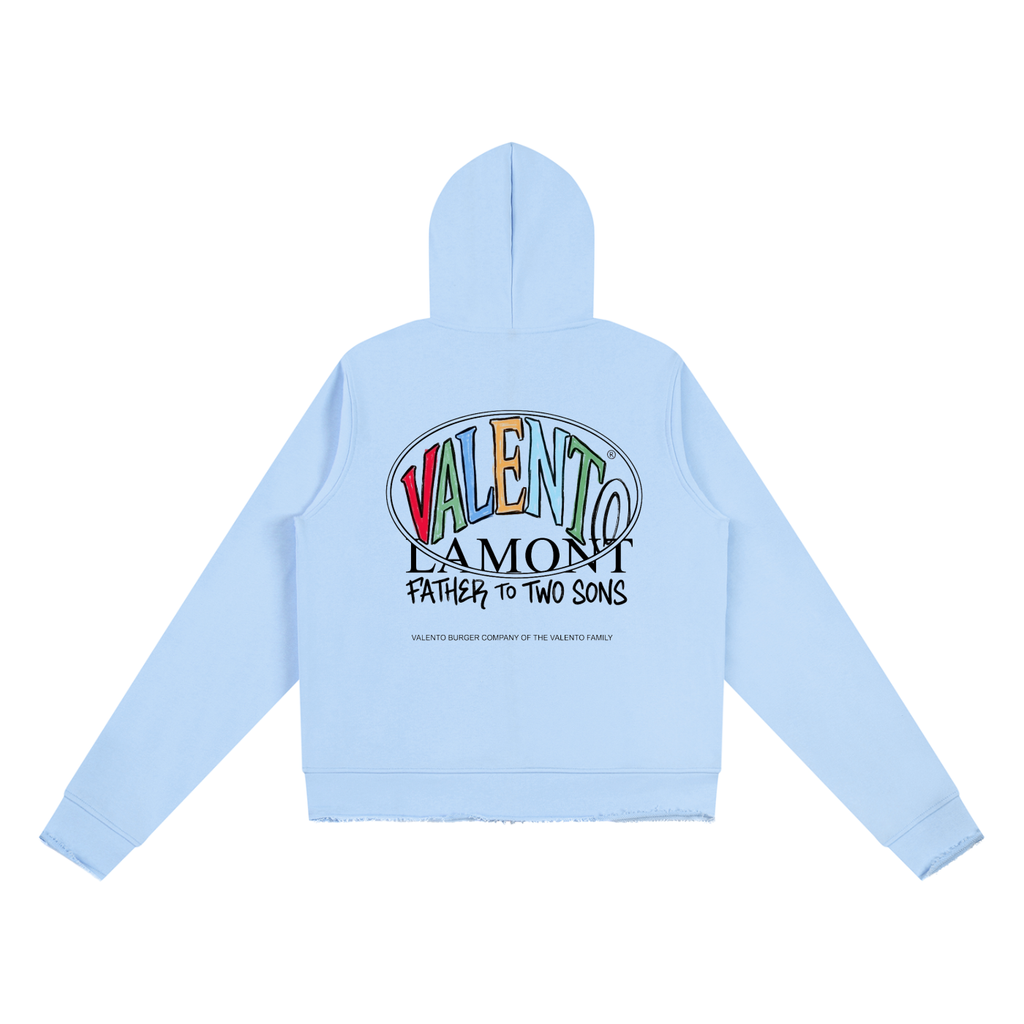 Women’s Raw Edge Full Zip Hoodie