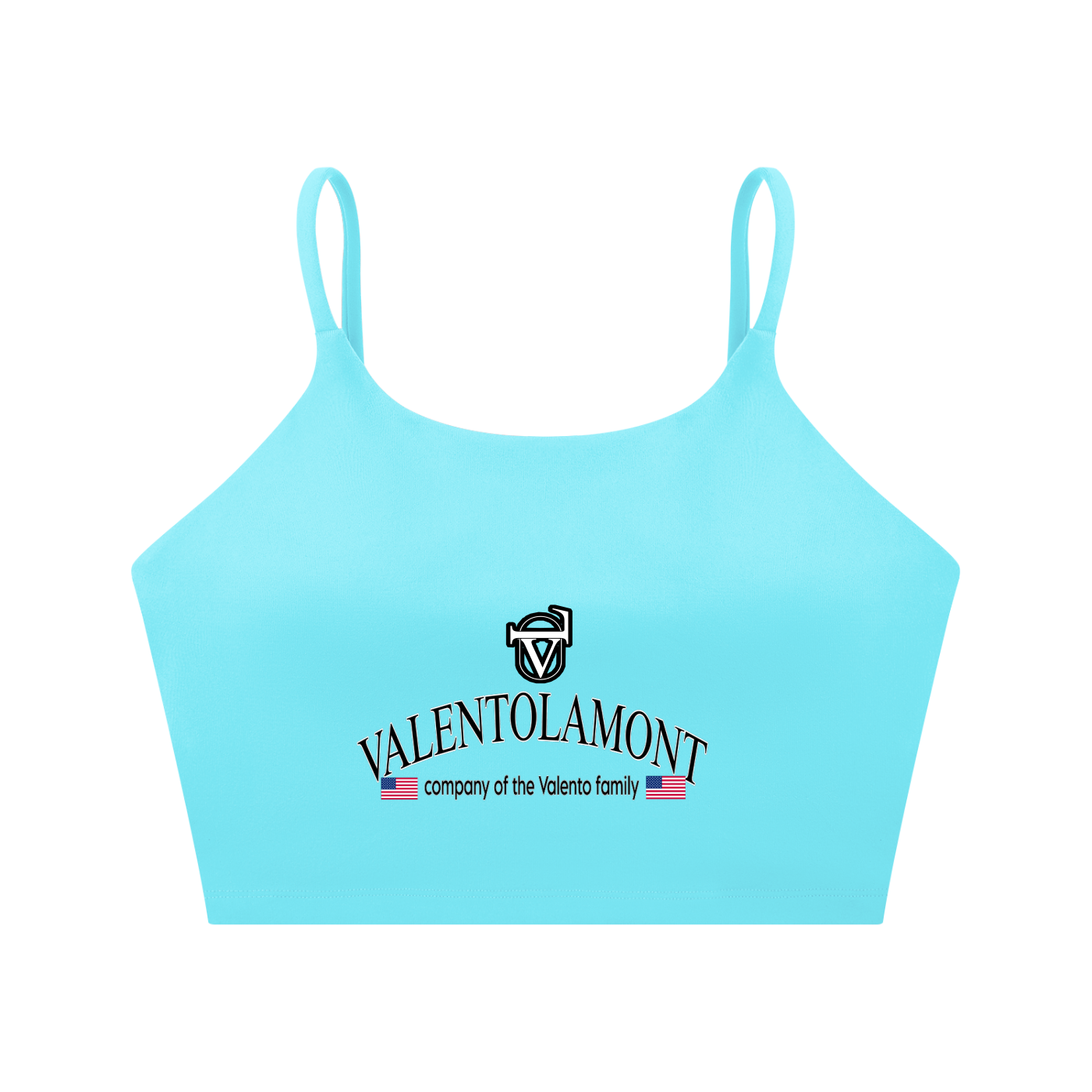 Spaghetti Strap Yoga Sports Bra