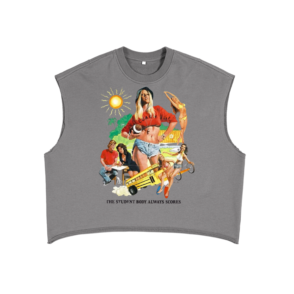 French Terry Boxy Tank Top