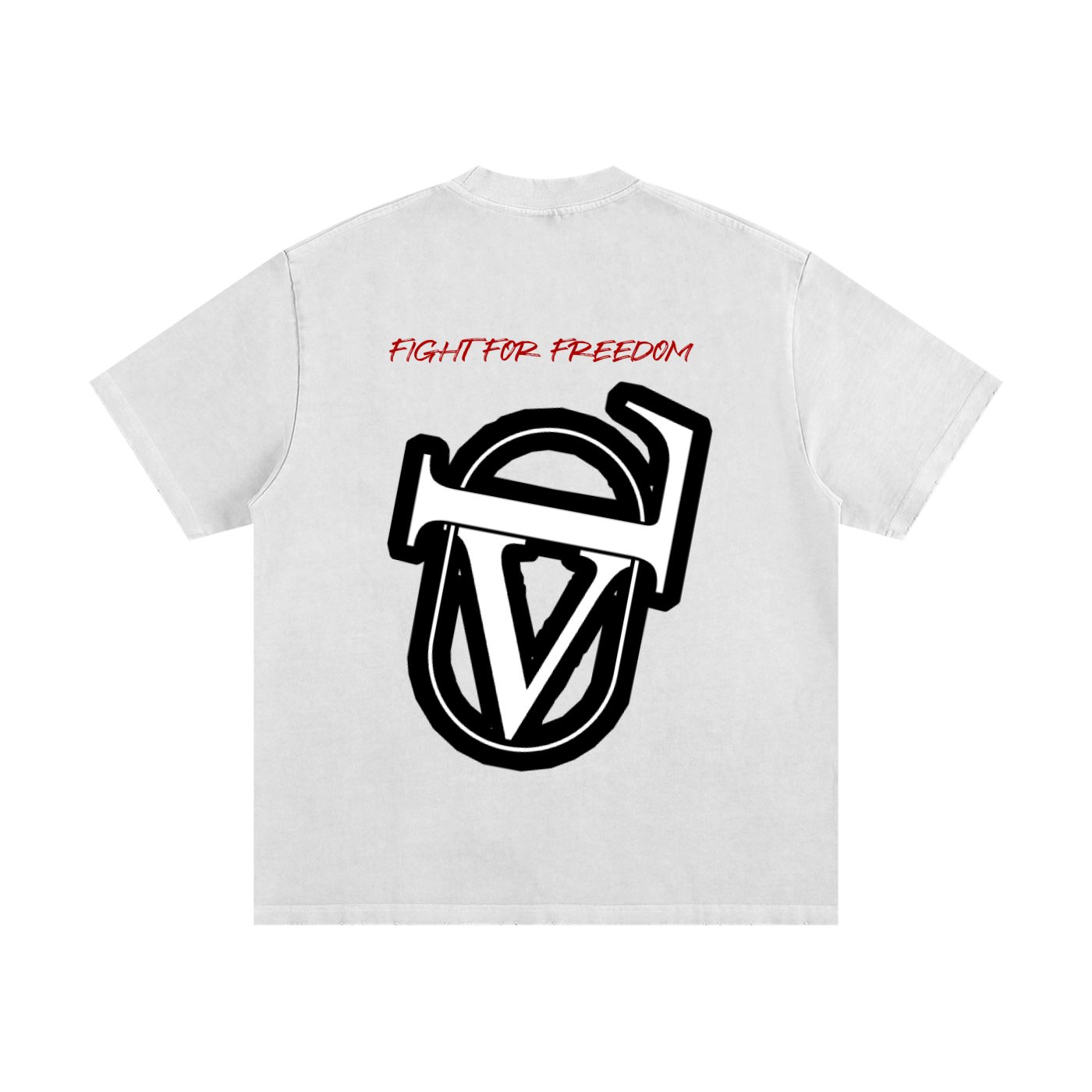 Heavyweight Vintage Washed Frayed T-Shirt