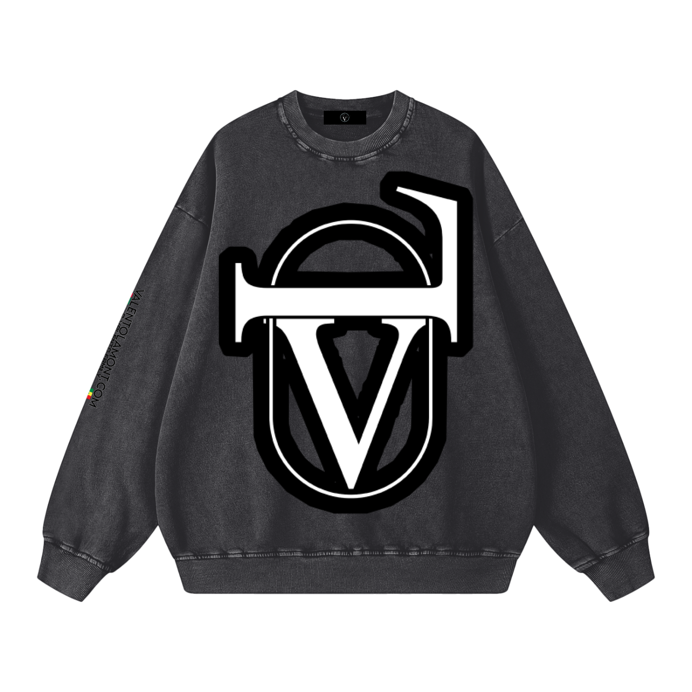 Snow Washed Oversized Sweatshirt