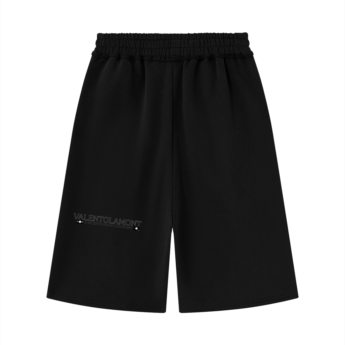 V  Raw Edge Fleece Shorts