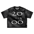 See-through Boxy Net T-Shirt