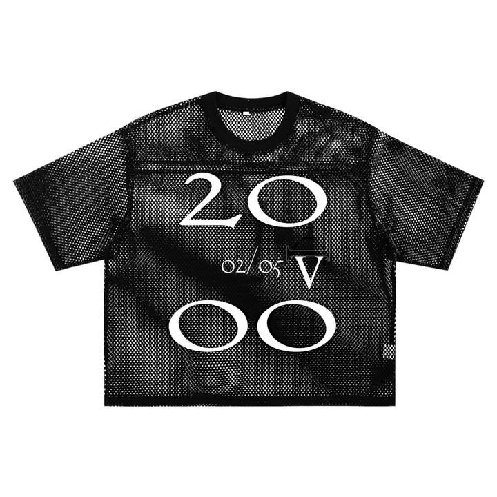 See-through Boxy Net T-Shirt