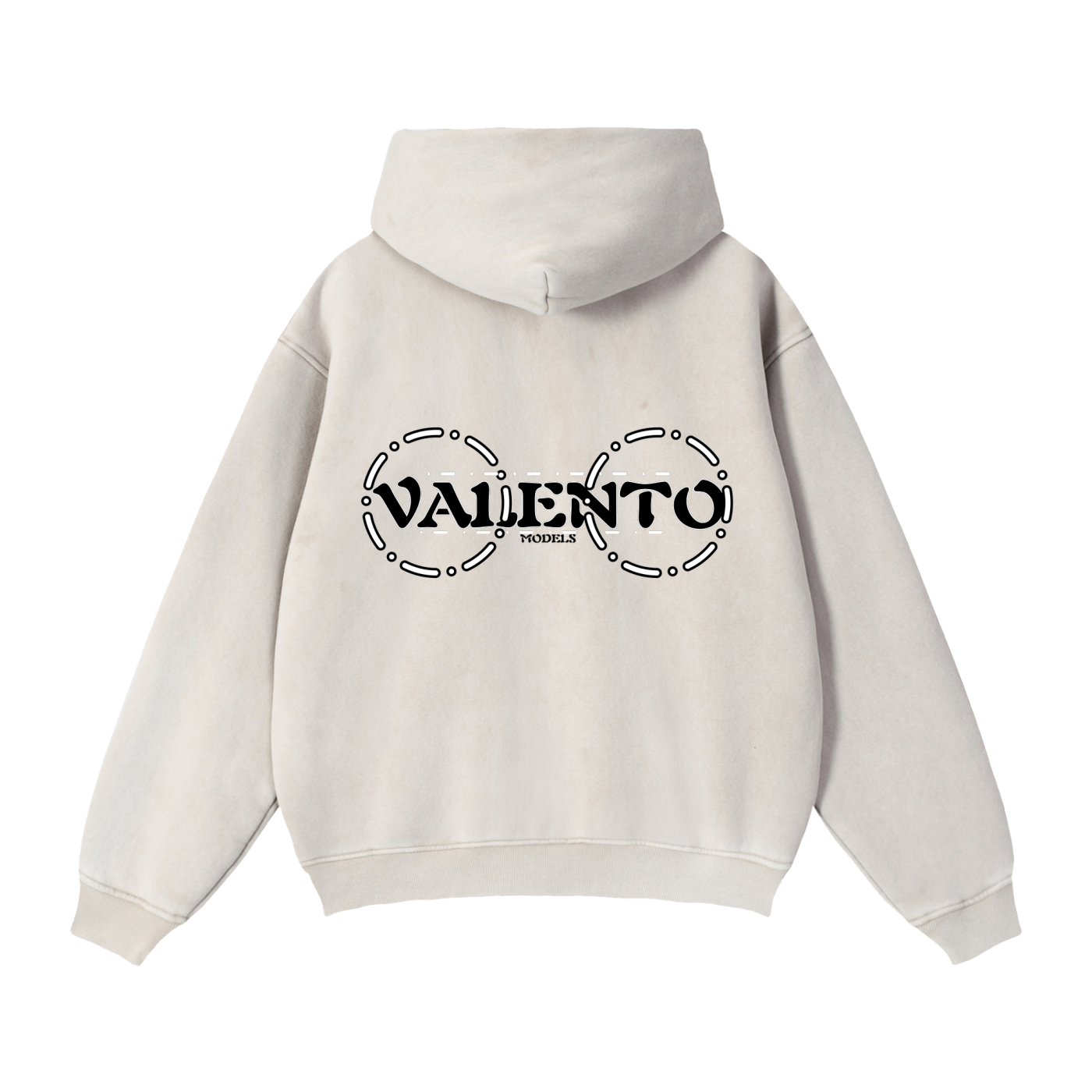 Zip-Through Boxy Fleece Hoodie