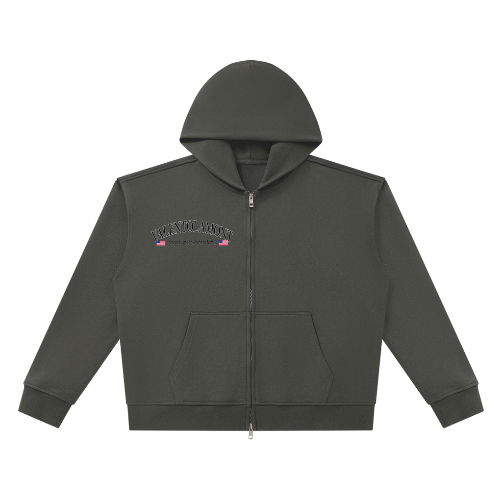Unisex Heavyweight Full Zip Hoodie