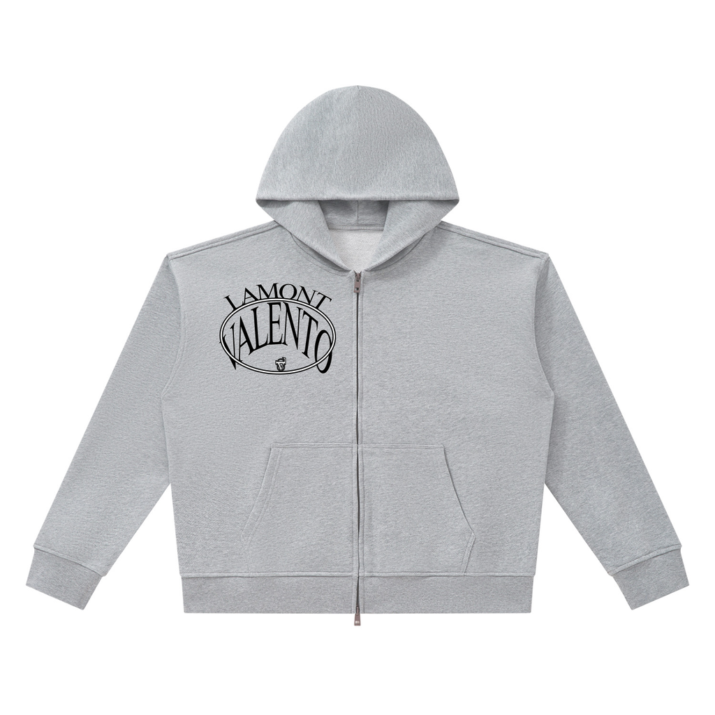 Unisex Heavyweight Full Zip Boxy Hoodie
