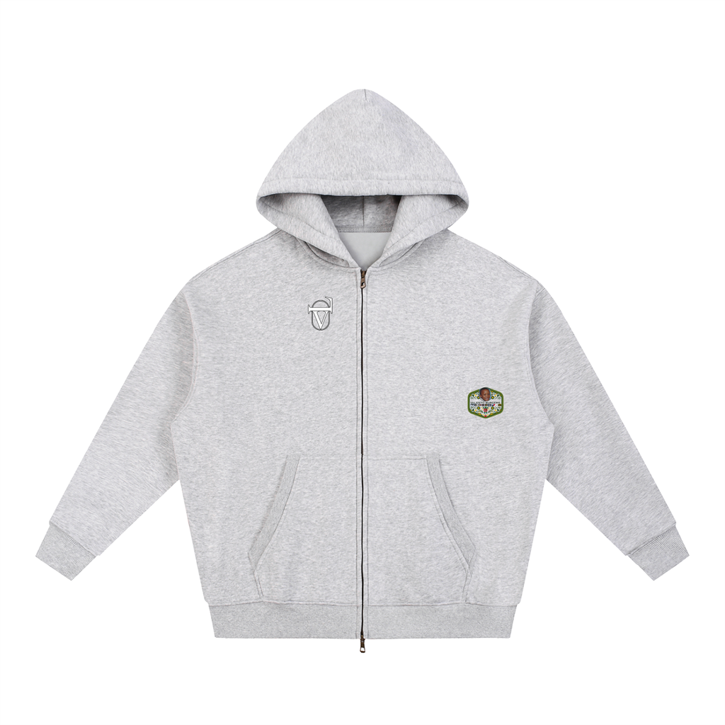 Essential Oversized Fleece Boxy Hoodie