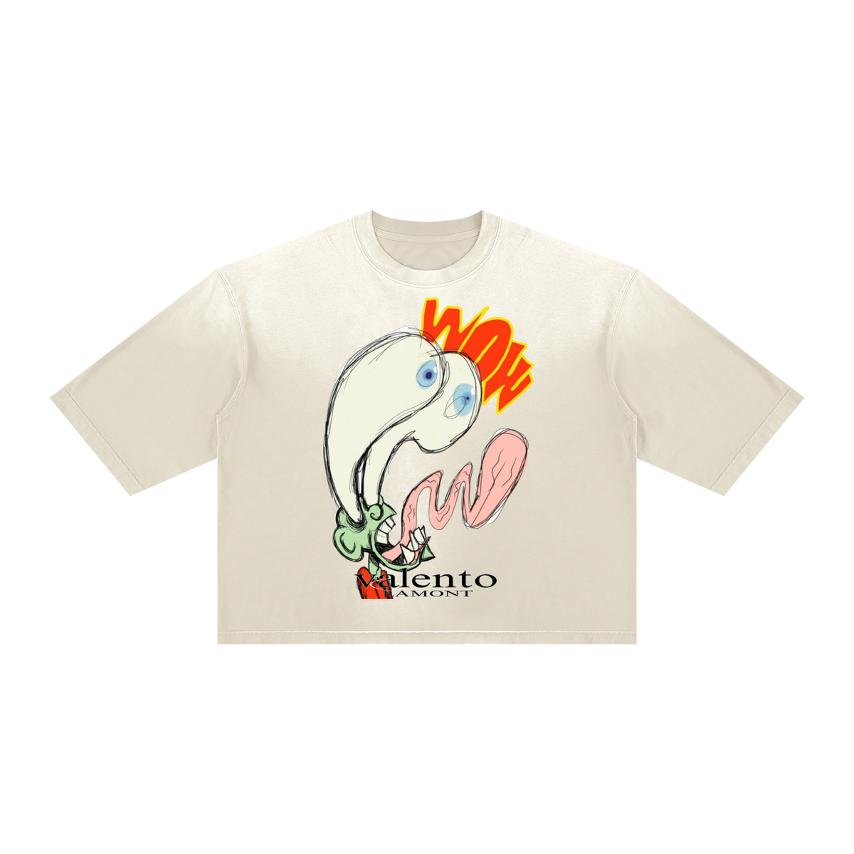 Unisex Vintage Wash Sunfade Boxy T-Shirt