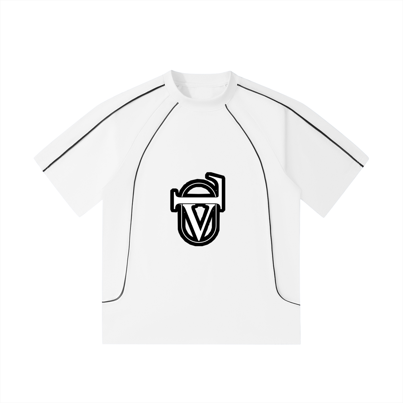 Contrast Stitch Raglan T-Shirt