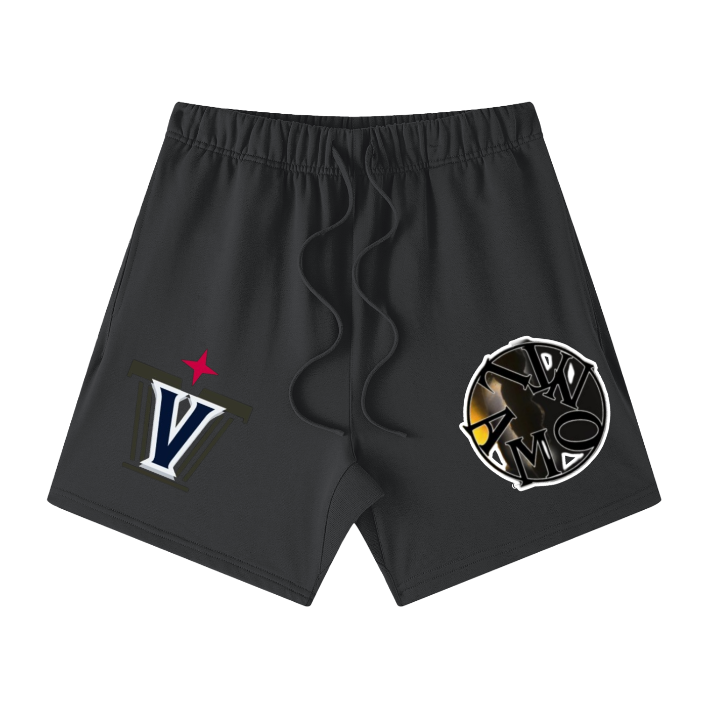 Unisex Earth Tone Loose Fit Cotton Shorts