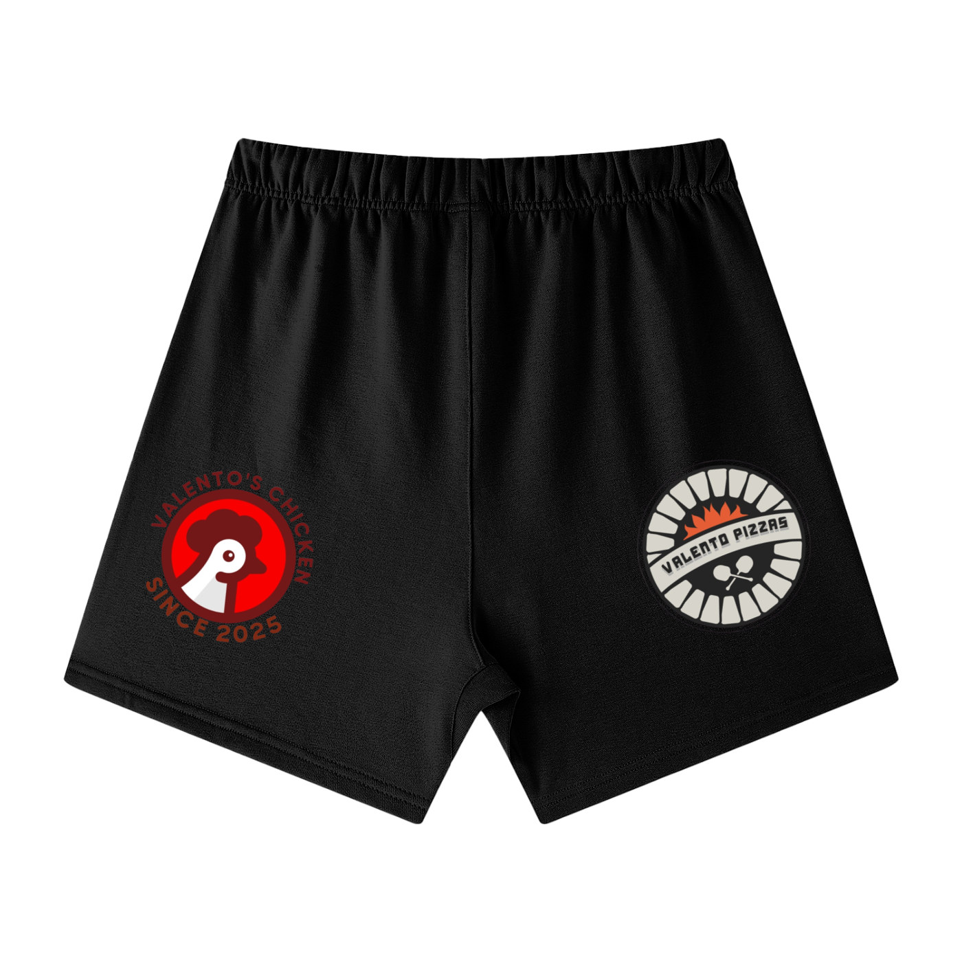 Unisex Earth Tone Loose Fit Cotton Shorts