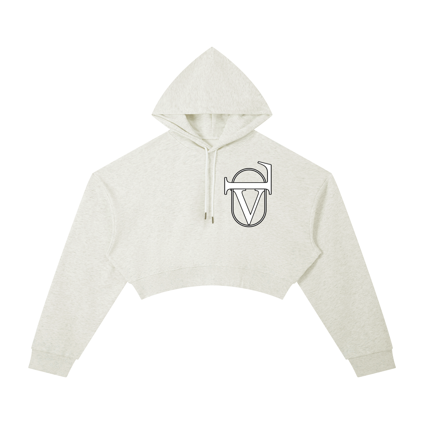 Essential Cropped Hoodie