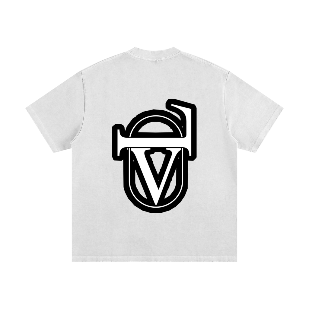 Heavyweight Vintage Washed Frayed T-Shirt