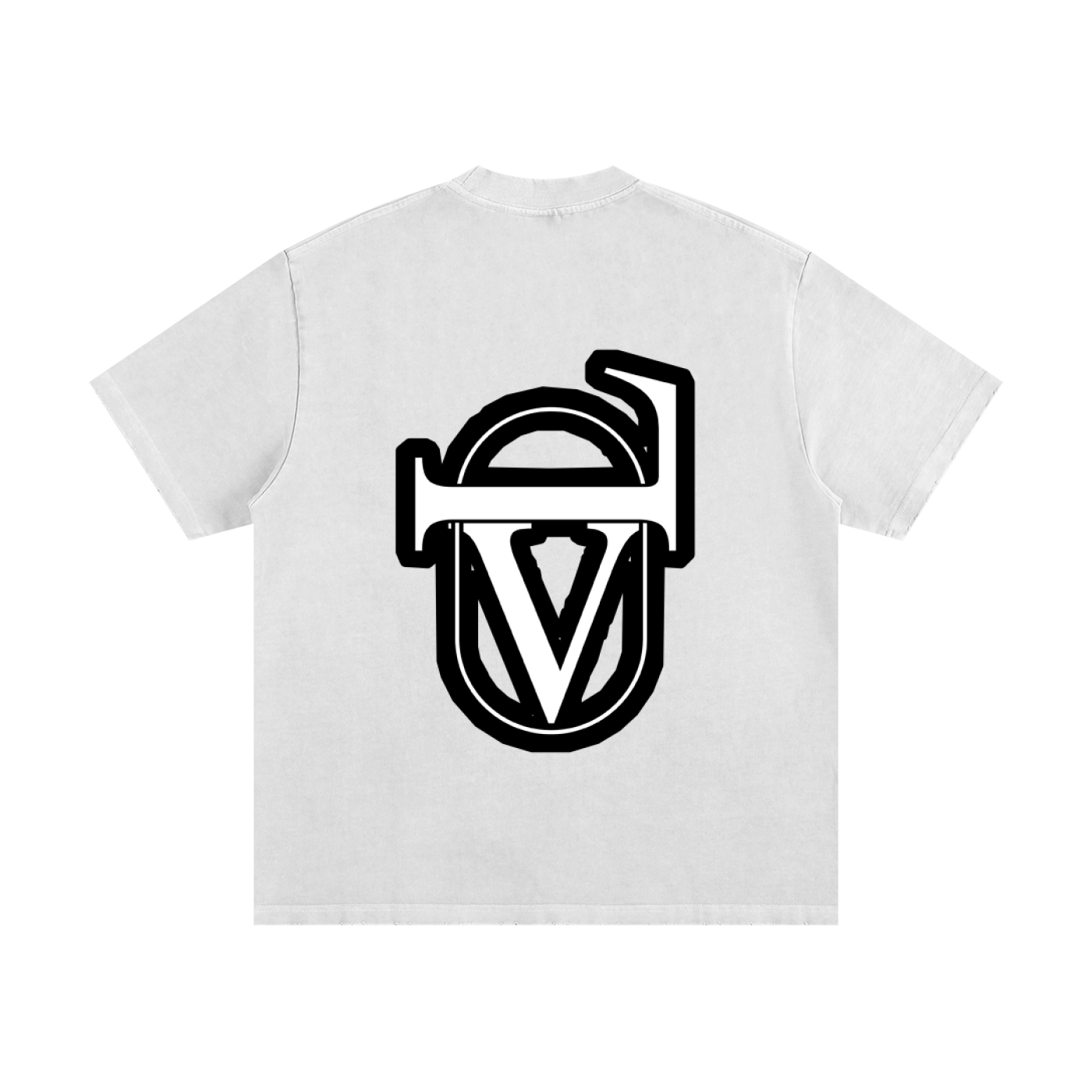 Heavyweight Vintage Washed Frayed T-Shirt