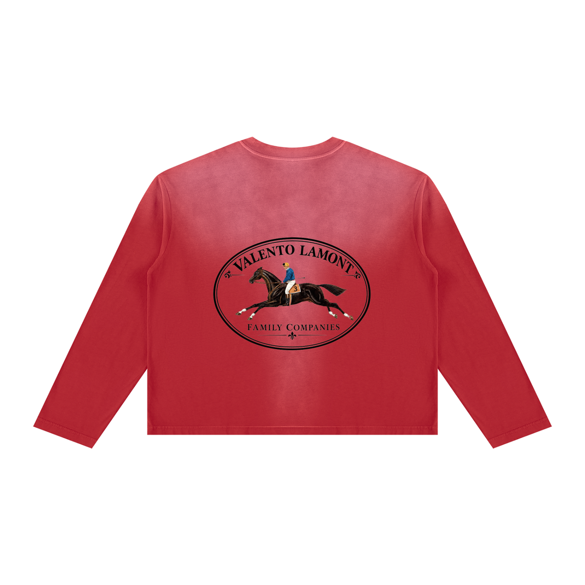 Unisex Sunfade Boxy Long Sleeve T-Shirt