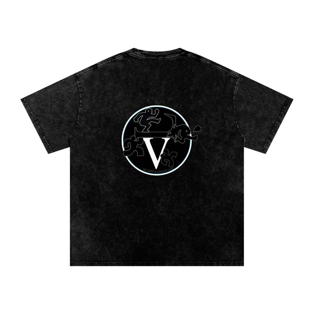 Acid Wash Oversize T-Shirt - 250 GSM