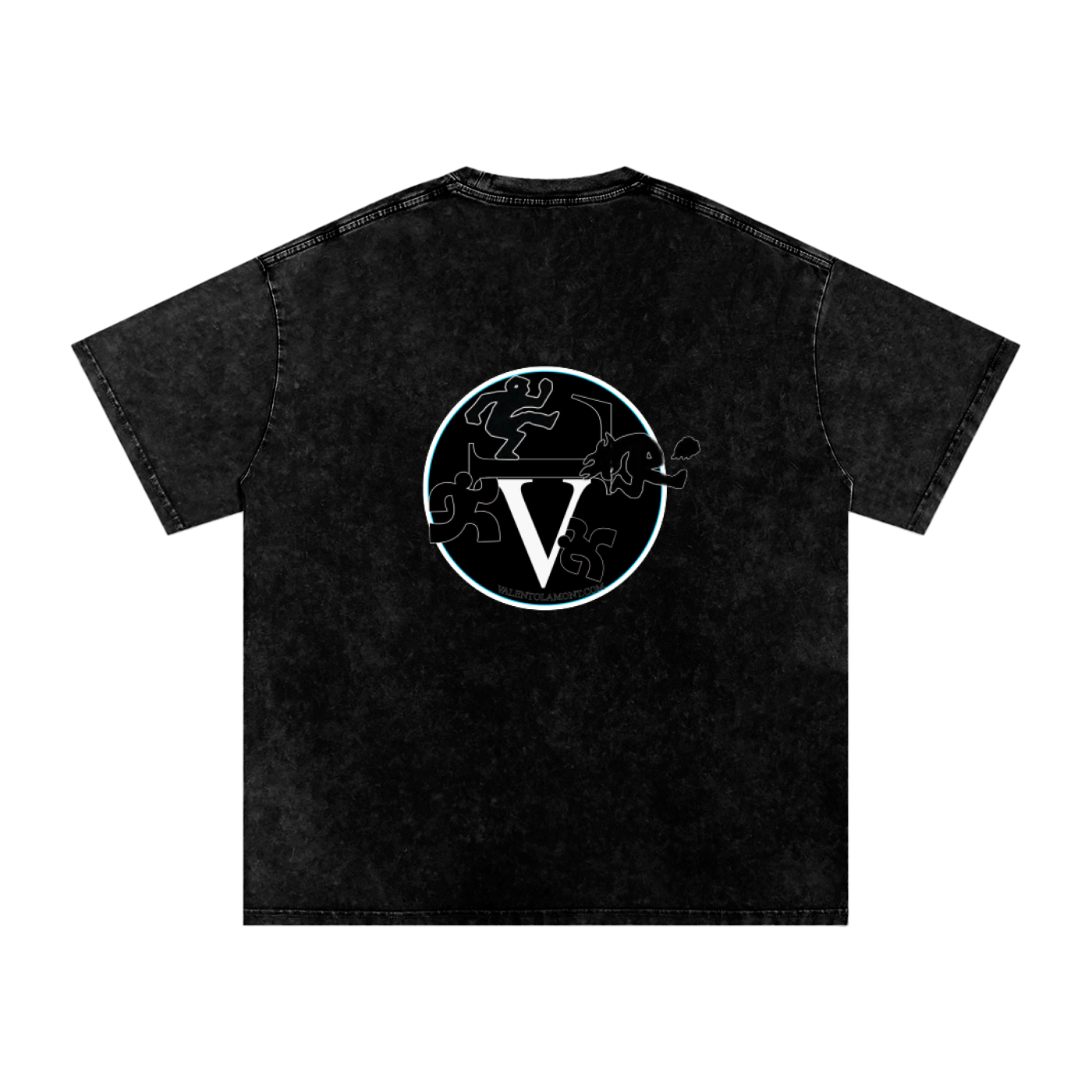 Acid Wash Oversize T-Shirt - 250 GSM