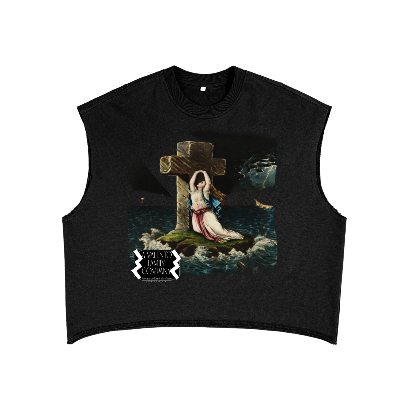 French Terry Boxy Tank Top