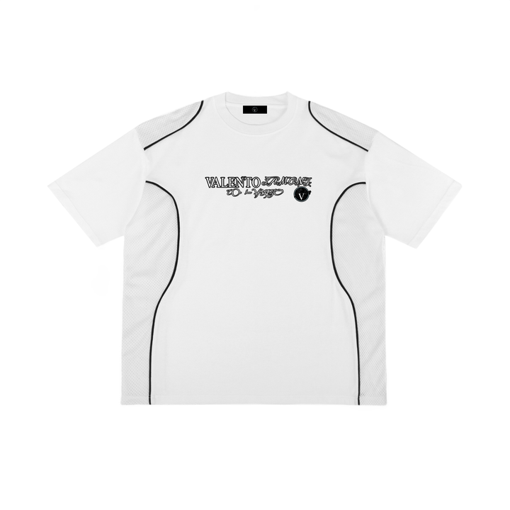 Contrast Piped Panel T-Shirt
