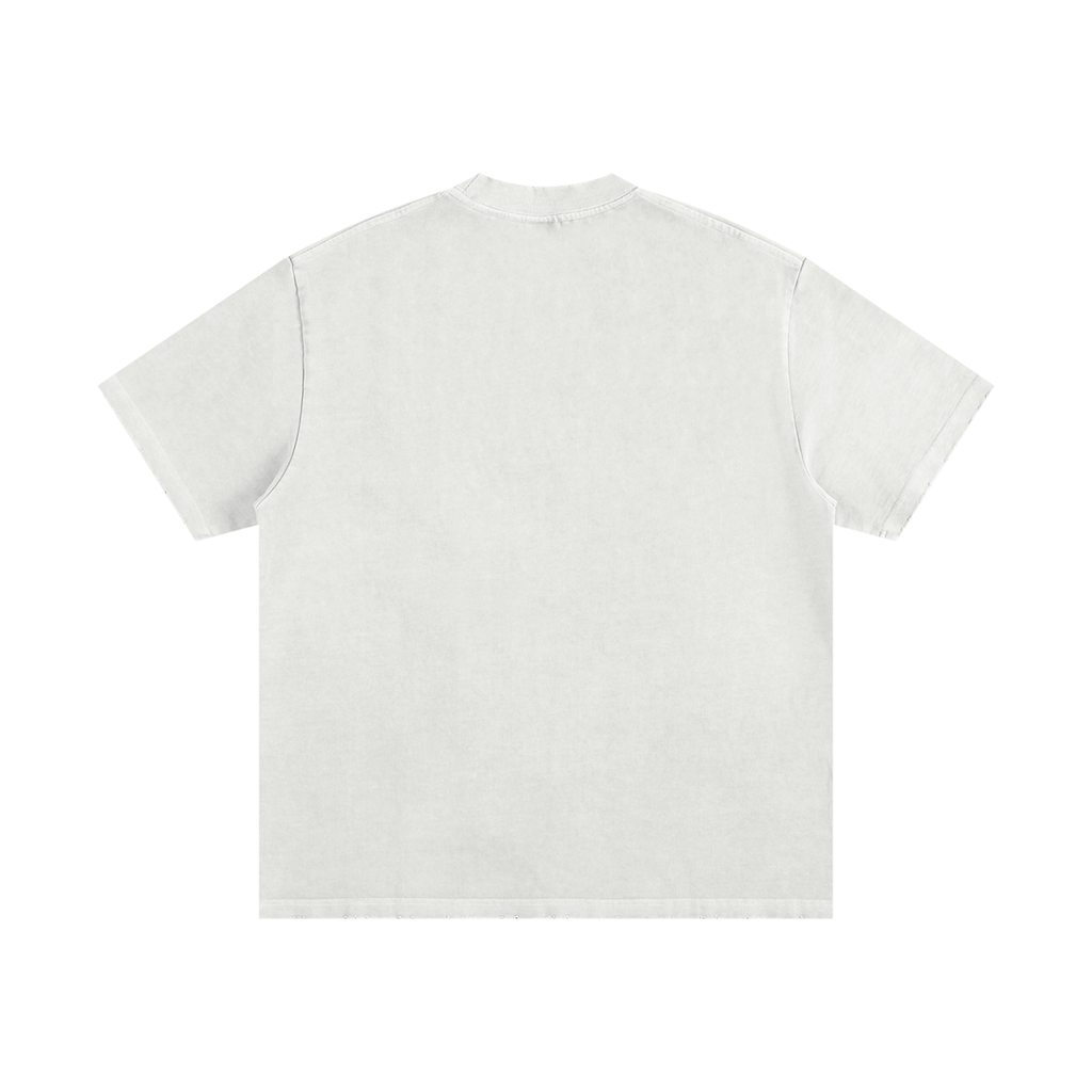 Heavyweight Vintage Washed Frayed T-Shirt