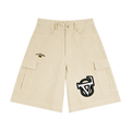 Unisex Woven Cargo Shorts