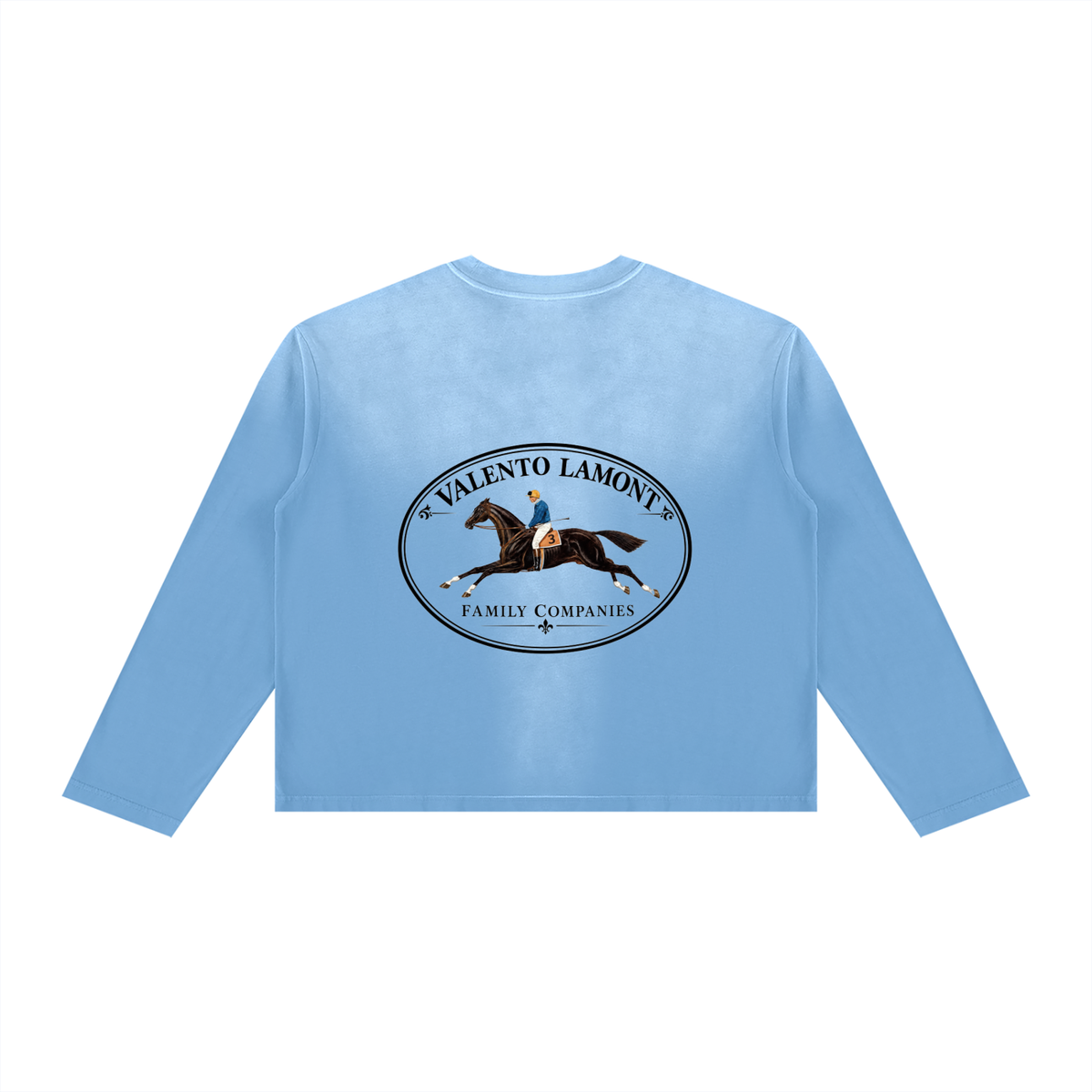 Unisex Sunfade Boxy Long Sleeve T-Shirt