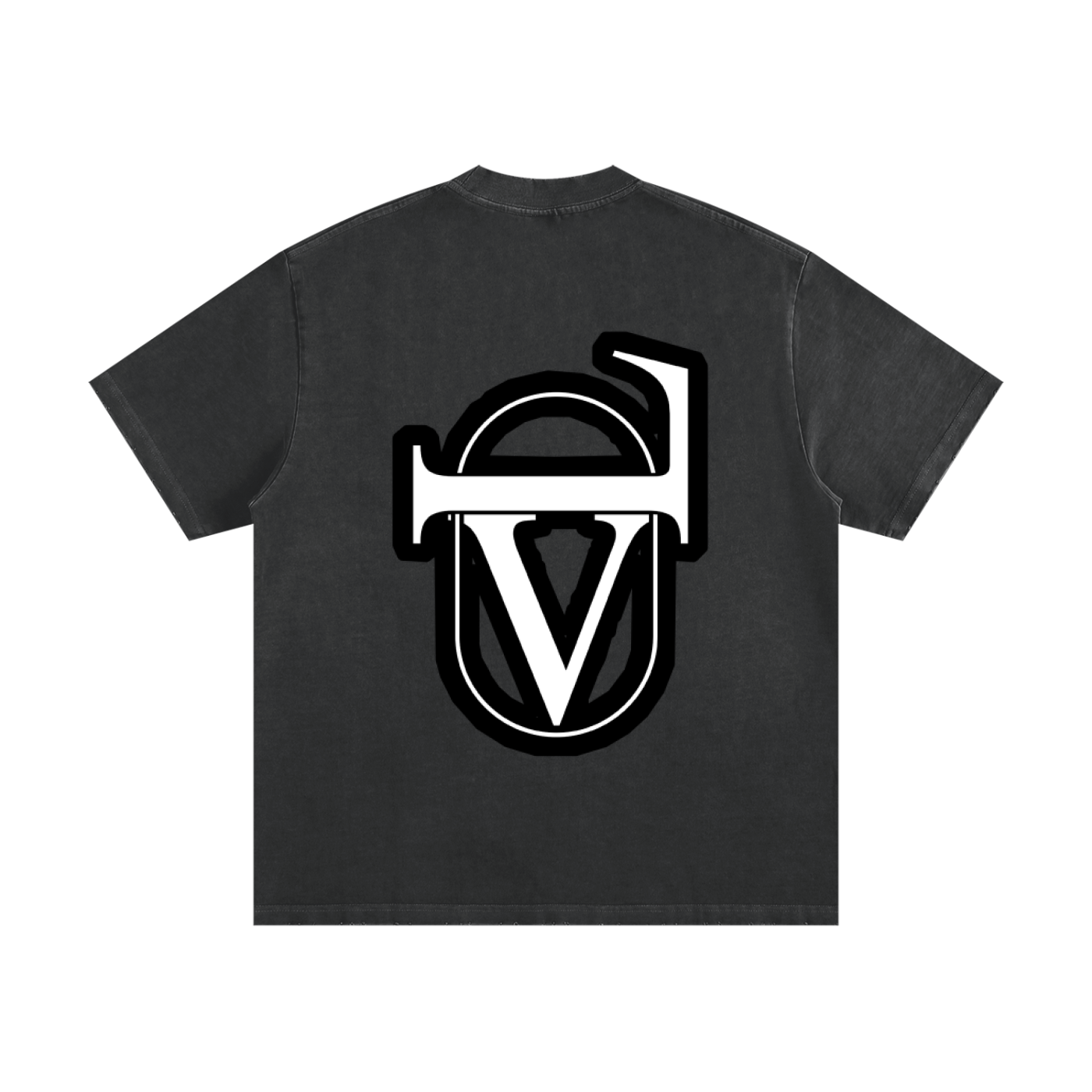 Heavyweight Vintage Washed Frayed T-Shirt