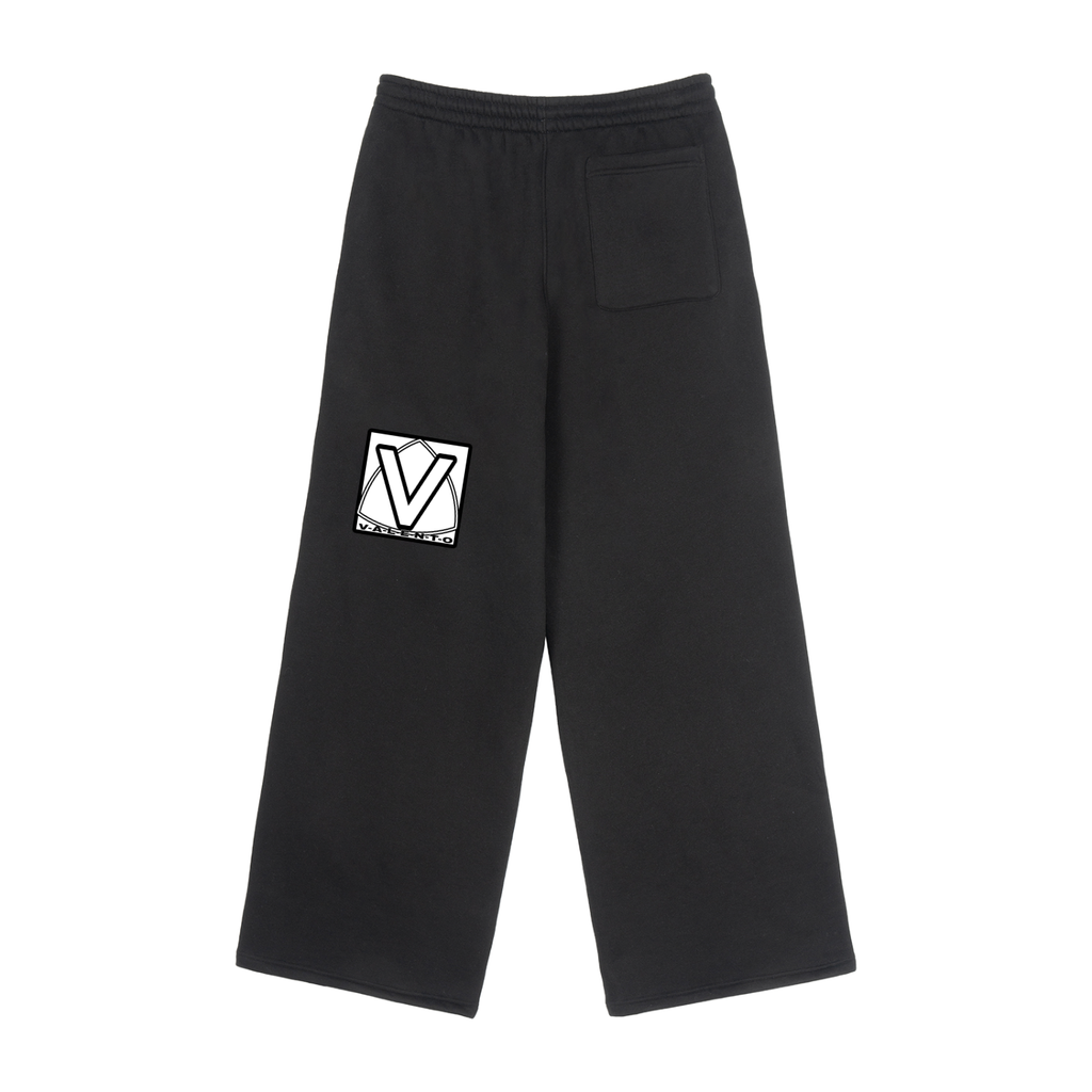 Fleece Drawstring Straight-Leg Sweatpants