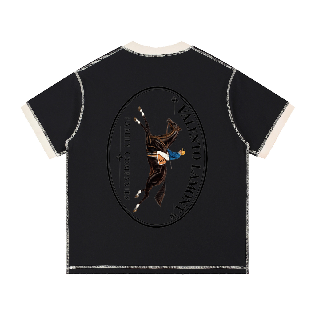 Unisex Contrast-Stitched Ringer T-Shirt