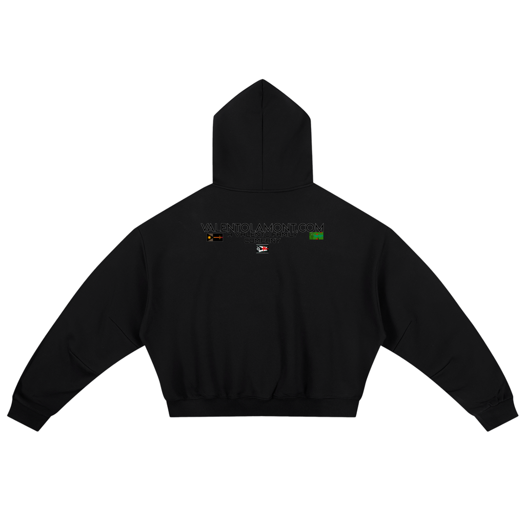 Essential Boxy Darted Sleeve Hoodie