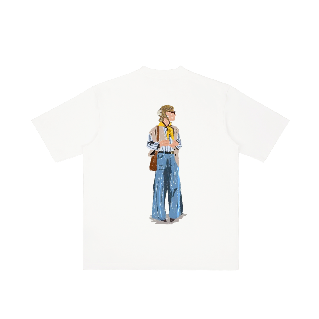 Vintage Wash Drop Shoulder T-shirt