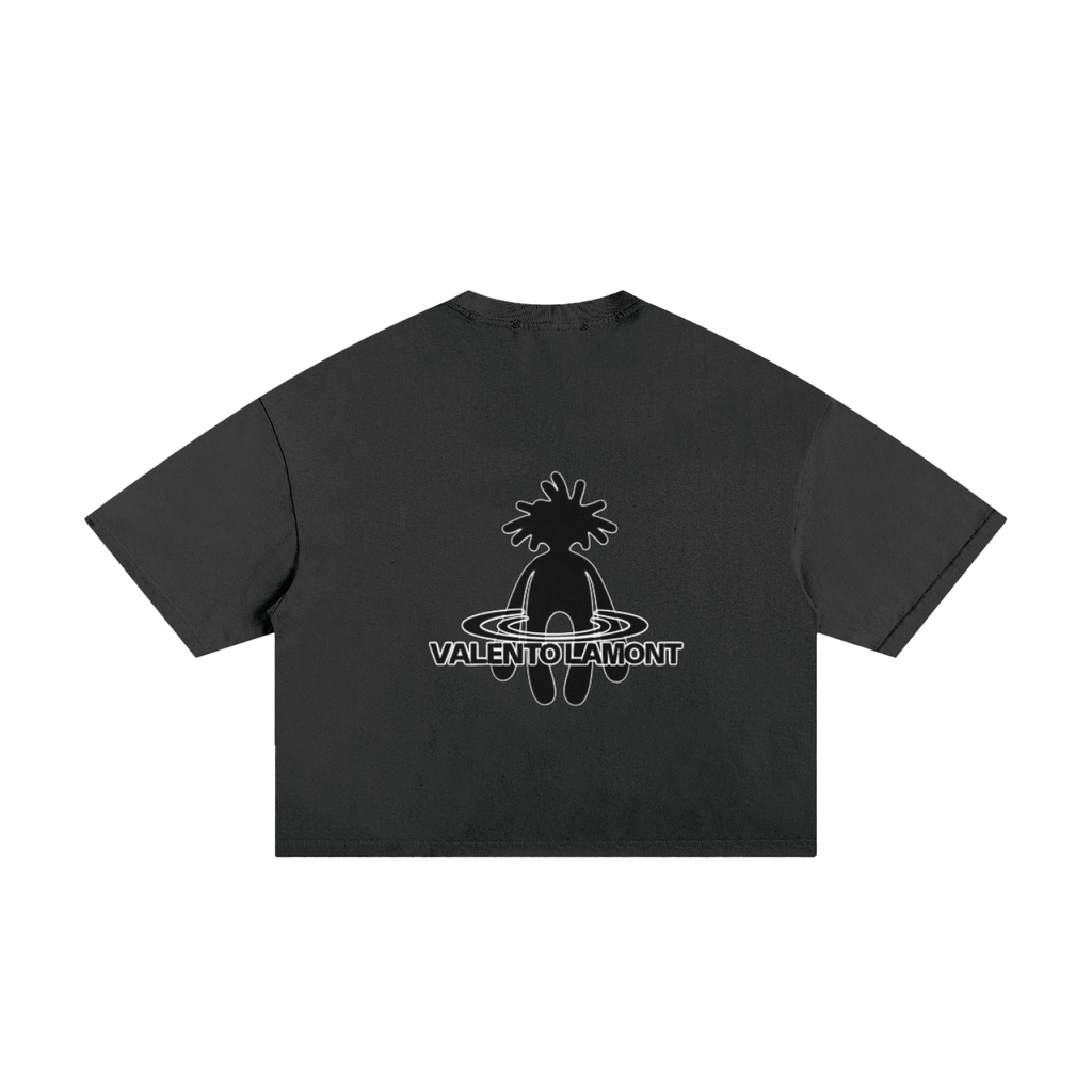 Classic Frayed Boxy Tee - 250 GSM